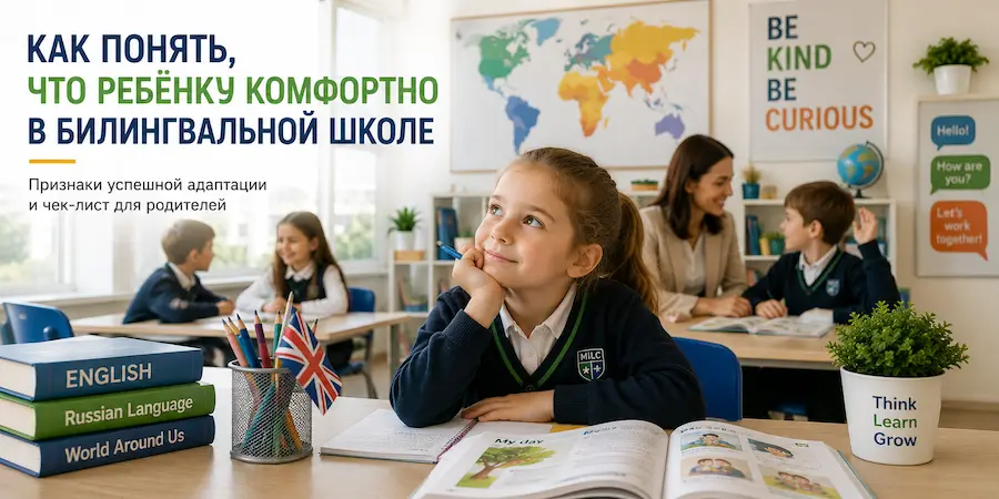 Как понять, что ребёнку комфортно в билингвальной школе